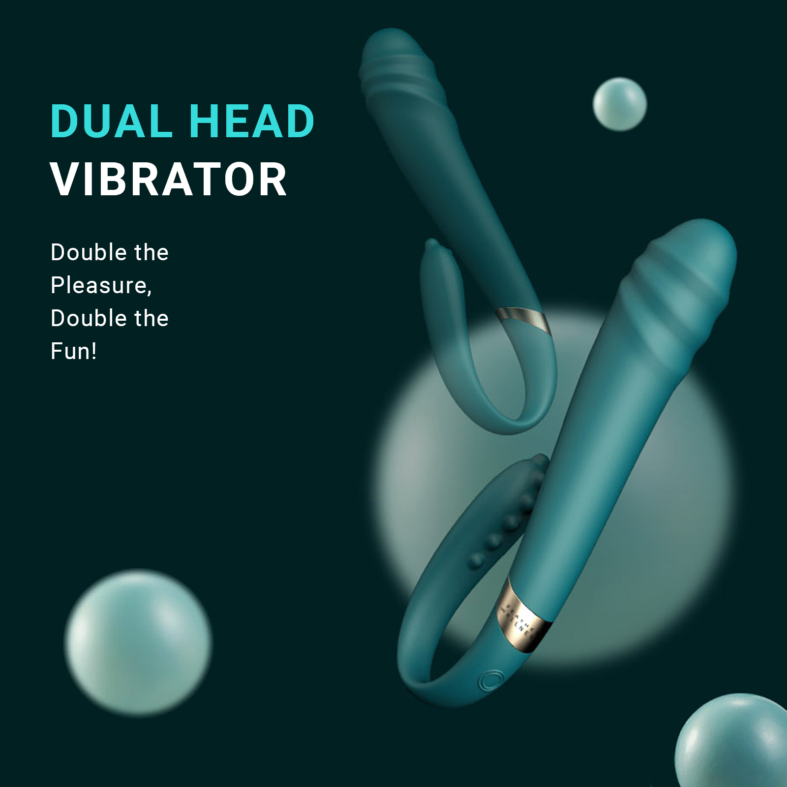 Dual Vibrating Firm Massager - Feather Wellness Dual Vibrating Firm Massager - Feather Wellness