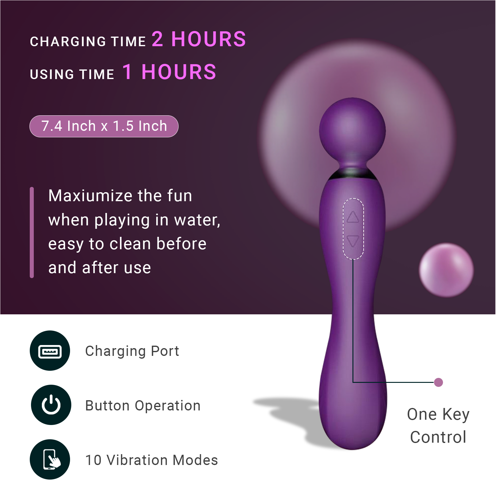 Wand Massager - Feather Wellness Wand Massager - Feather Wellness