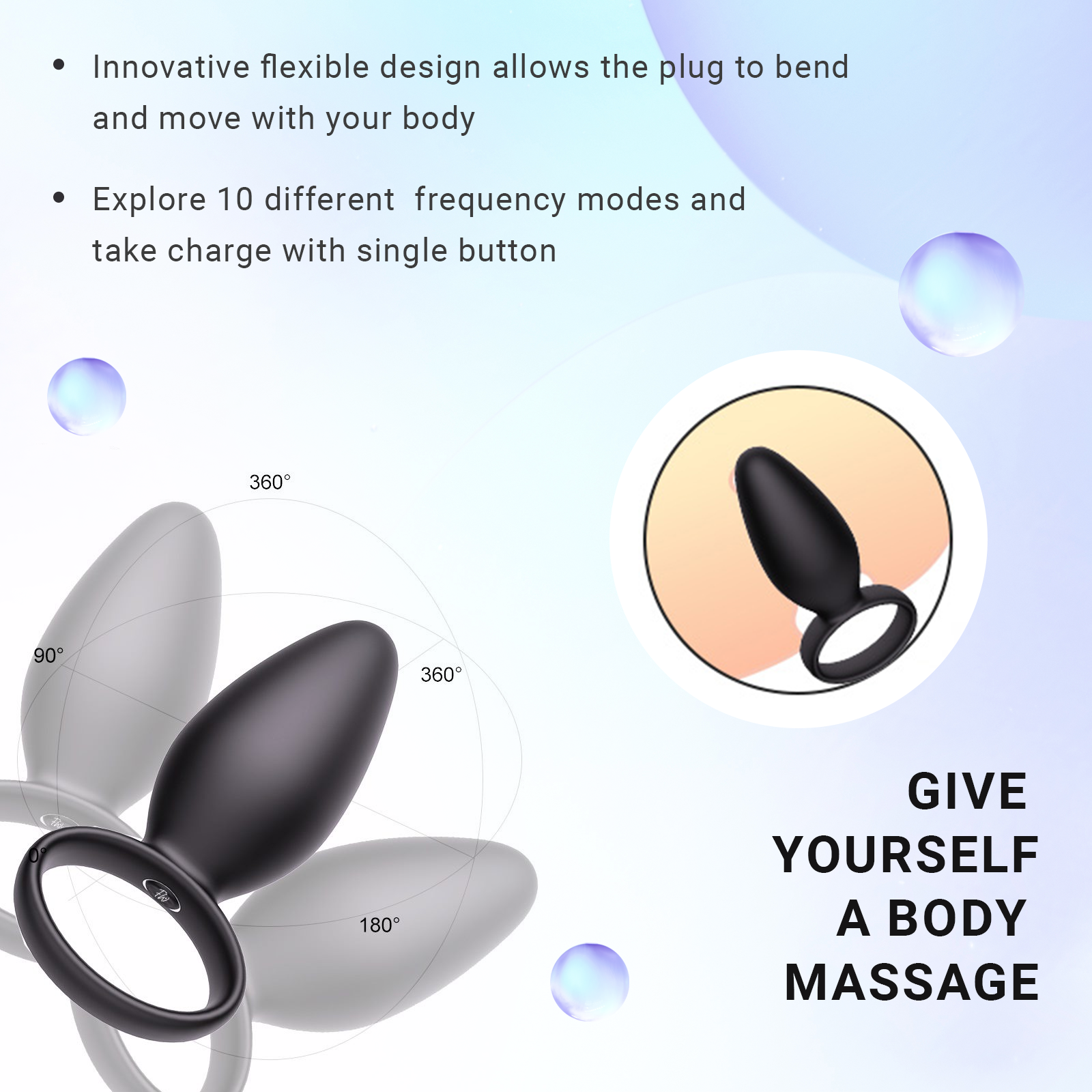 Vibrating Anal Bead Plug - Feather Wellness Vibrating Anal Bead Plug - Feather Wellness
