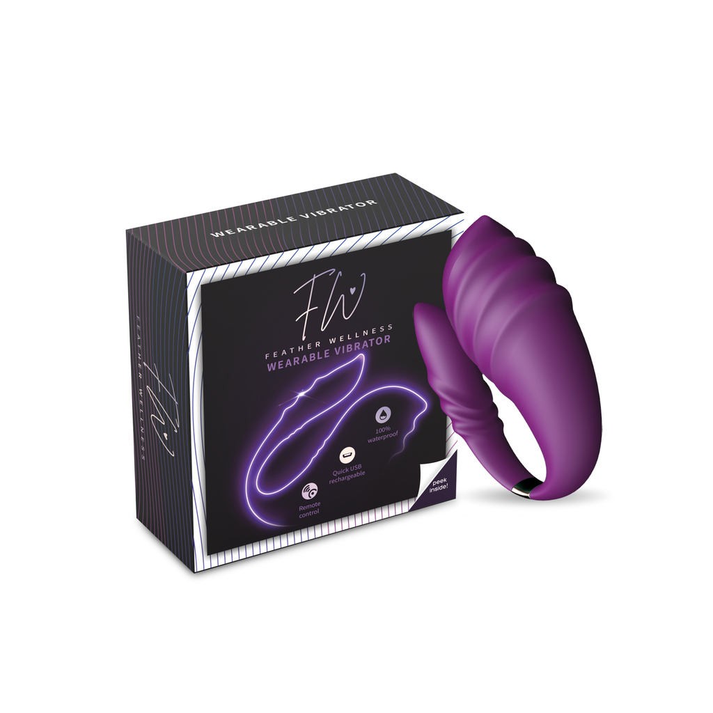 Wearable Vibrator - Feather Wellness Wearable Vibrator - Feather Wellness